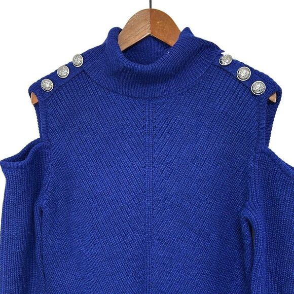 INC International Concepts Women’s Sweater sz S Cold Shoulder NEW # G830 - Picture 6 of 11